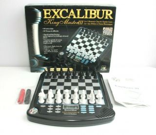 Excalibur King Master Iii Electronic Chess Game