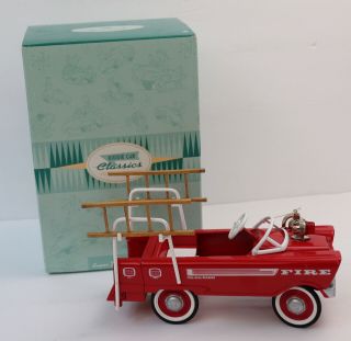 Hallmark Boxed Kiddie Car Classics 1962 Murray Deluxe Fire Truck