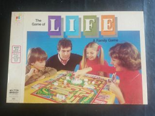 Vintage The Game Of Life Family Board Game 1977 Milton Bradley 100 Complete