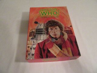 Dr Who The Game Of Time And Space Board Game 1980 Games Workshop Complete
