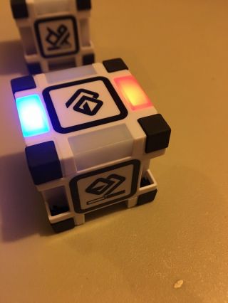 Set Of 3 ANKI Cozmo Robot Replacement Cubes Blocks 1 2 3 Cosmo 2