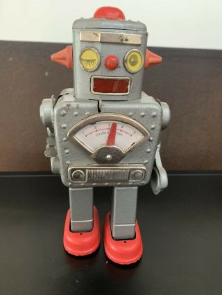 Winky Robot Yonezawa.  All.  All Functions Work Well.  Rare 1950 