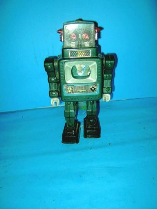 Old Japan Alps Television Spaceman Robot