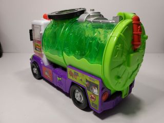 The Trash Pack Sewer Truck Purple Green Retired Vac Vacuum Vehicle Trashies 3