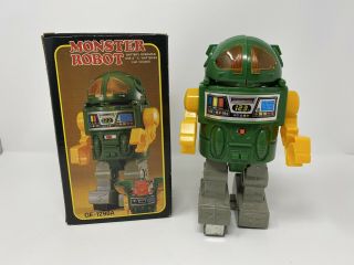 Vintage Monster Robot Space Robot - Battery Operated 1980 