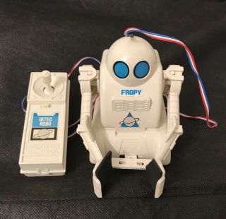 Rare Vintage 1985 85 Expo Fropy Hitec Robo Robot Remote Control Japan Space