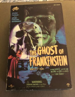 Sideshow The Ghost Of Frankenstein Lon Chaney Jr 12 Inch Figure Opened