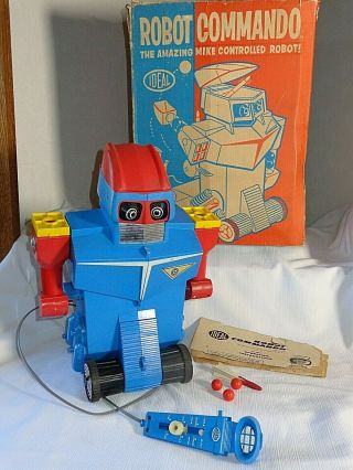 1961 Ideal Toy Robot Commando