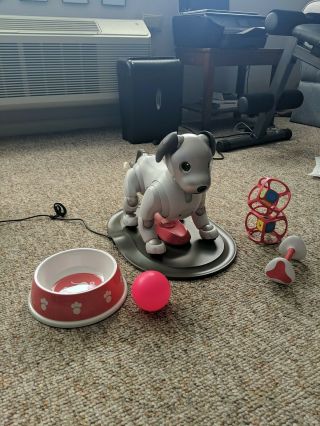 Sony Aibo Ers - 1000 Entertainment Robot Dog - Ivory White Usa Version