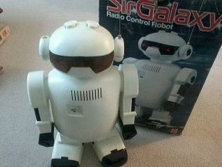 Vintage Mattel Sir Galaxy Radio Control Robot Rc 1979 W/box
