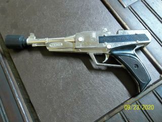 VTG Remco Hamilton ' s Invaders Chrome Grenade Pistol Cap Gun Sci - Fi Hamilton rare 2