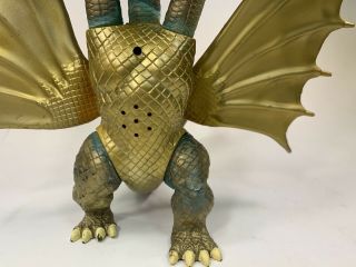 Godzilla Ghidorah 10” 3 Headed Figure Trendmasters 1994 Toho Co LTD Gold 3