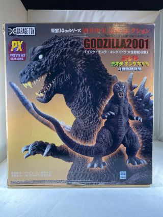 X - Plus 2001 Godzilla Gmk 30cm 12 " Previews Diamond Exclusive Kaiju Yuji Sakai