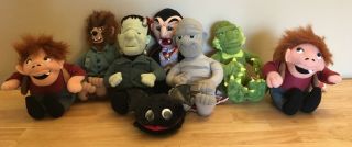 7 Universal Studios Monsters Plush Toys - Dracula/frankenstein/mummy - Halloween
