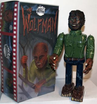 The Wolfman Tin Toy Windup Japan Metal House Toys The Robot House