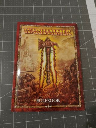 Warhammer Fantasy 8th Edition Island Of Blood Rule Book Oop Mini