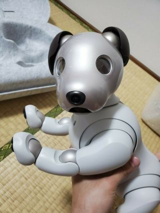 Sony Aibo Ers - 1000 Japan White Robot Dog 2017 Entertainment Robot Ai Japan