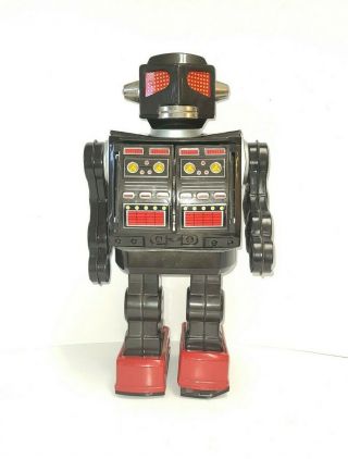 Horikawa Space Giant B/o Robot Tin Vintage Japan Read
