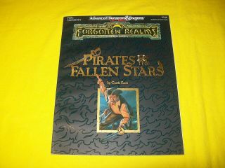 For3 Pirates Of The Fallen Stars Forgotten Realms Dungeons & Dragons Ad&d 2nd - 1