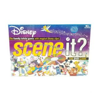 Disney Scene It? Dvd Game Mattel 2004 100 Complete