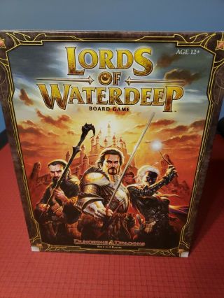 Lords Of Waterdeep Dungeons And Dragons Board Game - Wizards Of The Coast