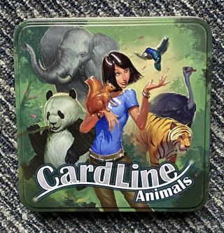 2017 Cardline Animals Friendly Educational Card Game Asmodee Bombyx