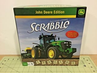 John Deere Edition Scrabble Board Game,  Complete