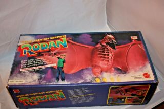 Vintage Mib 1979 Mattel Rodan World’s Greatest Monsters Shogun Warrior Godzilla