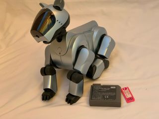 Sony Aibo Ers - 210 Entertainment Robot Dog No Charger Base