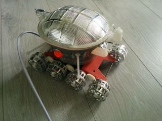 Soviet Space Program Toy Battery Operated Lunokhod Moonrover Moon Walker Ussr