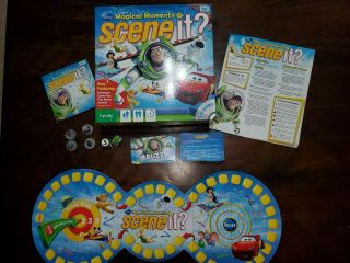 Scene It? Disney Magical Moments Edition Dvd Board Game Complete