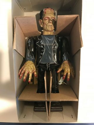 Universal Monsters Frankenstein Tin Wind - Up Robot House 9 " (1991)