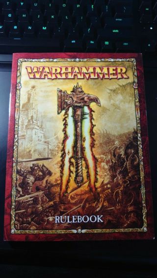 Warhammer Fantasy 8th Edition Island Of Blood Rule Book Oop Mini