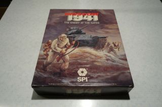 Spi - Moscow 1941 War Game Unpunched