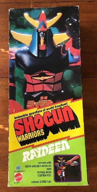 24” Shogun Warriors Raydeen,  Mattel 1976 Made In Japan