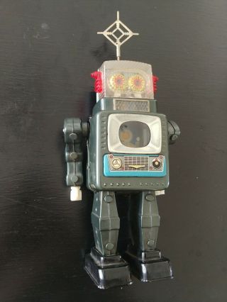 Alps Television Space Man Tin Robot Or Restoration.
