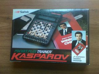 Saitek Kasparov Chess Trainer,  8 Level,  Electronic Computer