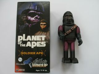 Soldier Ape,  Vintage Tin Wind - Up Robot,  Planet Of The Apes,  Medicom,