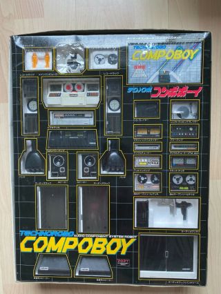 COMPLETE Popy 1982 DX TECHNOROBO COMPOBOY Robot Bandai Godaikin voltes V 2