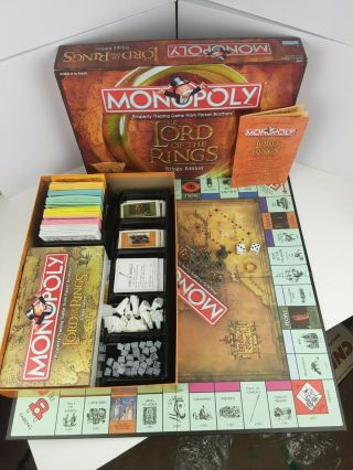 Monopoly The Lord Of The Rings Trilogy Edition Complete