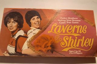 Laverne And Shirley Vintage Board Game Making Your Dreams Come True 1977
