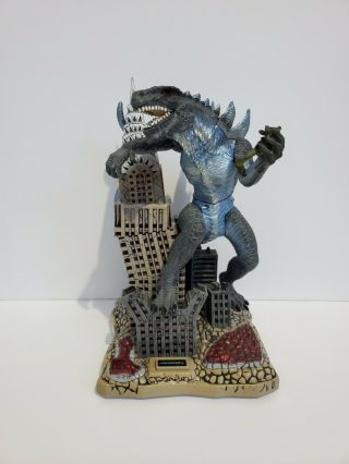 Godzilla 1998 Toho Trendmasters Empire State Building Coin Bank Not