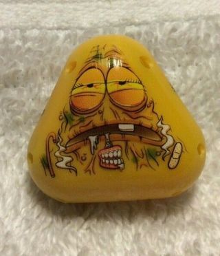2010 Mighty Beanz S4 Limited Edition Triangle Bean - 512 Old Cheese Bean
