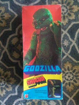 Vtg Godzilla 1977 Mattel Shogun Warriors Figure Box Only