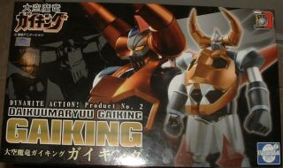 Evolution Toy Dynamite Action No.  2 Gaiking Figure 7 1/2 " Tall Normal Color Misb
