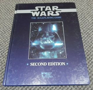Star Wars - The Roleplaying Game - Second Edition - West End Games 40055 Rpg Hc