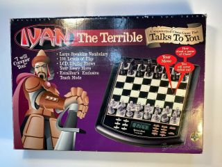 Excalubur Ivan The Terrible Computerized Talking Chess Game Model 701e