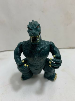 Vintage 1994 Godzilla King Of The Monsters 4.  5” Bendy Figure Trendmasters Toho