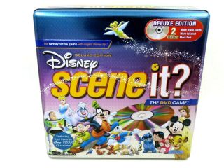 Disney Scene It Dvd Game Family Trivia Deluxe Edition