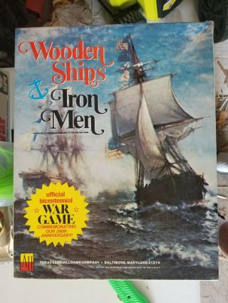 Avalon Hill Wooden Ships & Iron Men,